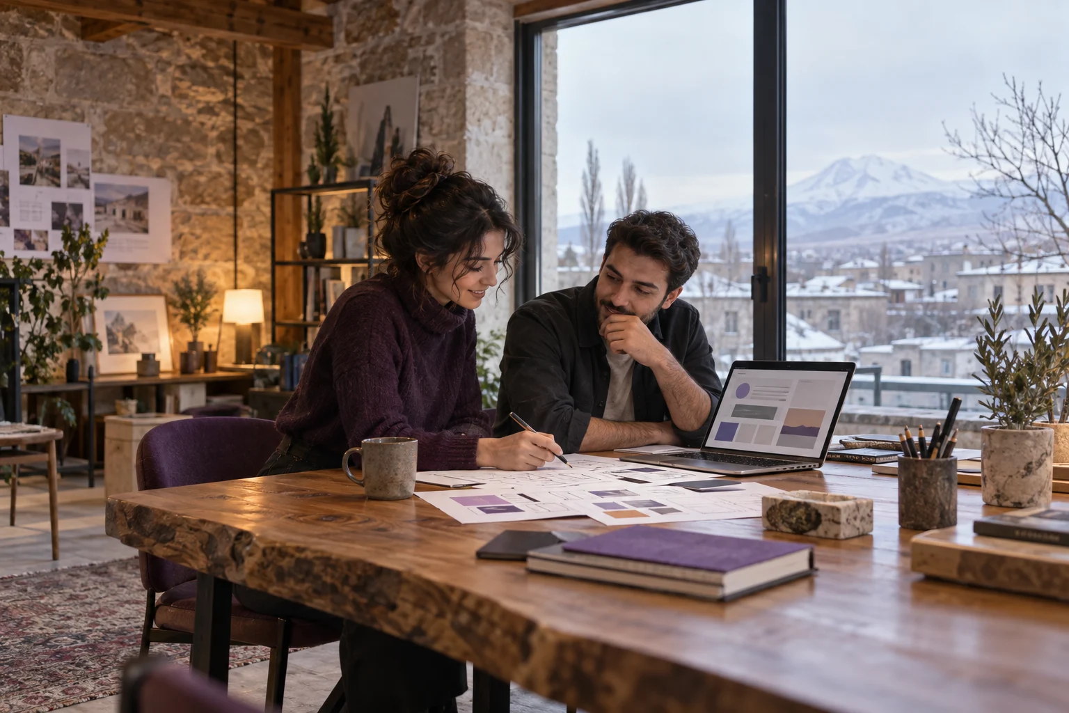 Niğde web tasarım projesi için birlikte çalışan ekip